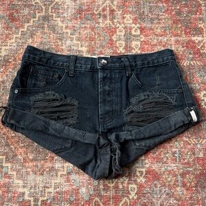 ONE TEASPOON Denim Shorts